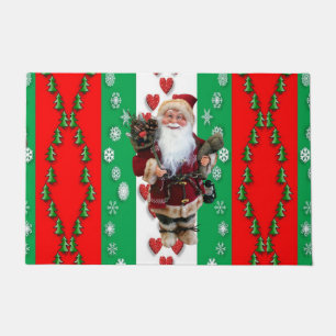 Christmas Door Mat, Santa Doormat