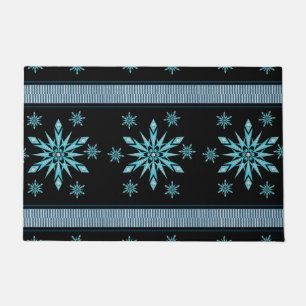 Christmas Door Mat, Snowflake Doormat
