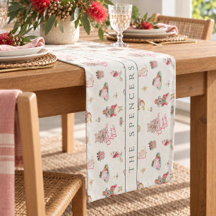 Christmas Down Under Personalized Table Runner