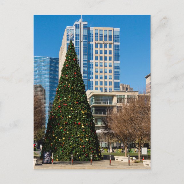 Christmas Downtown Dallas Holiday Postcard (Front)