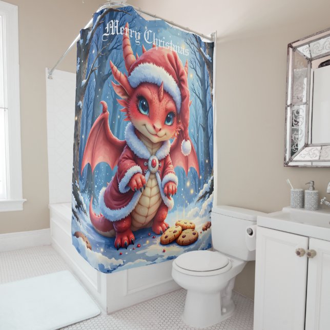 Christmas dragon, too cute to arrest,  (In Situ)