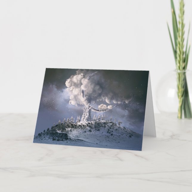 Christmas dream holiday card (Front)