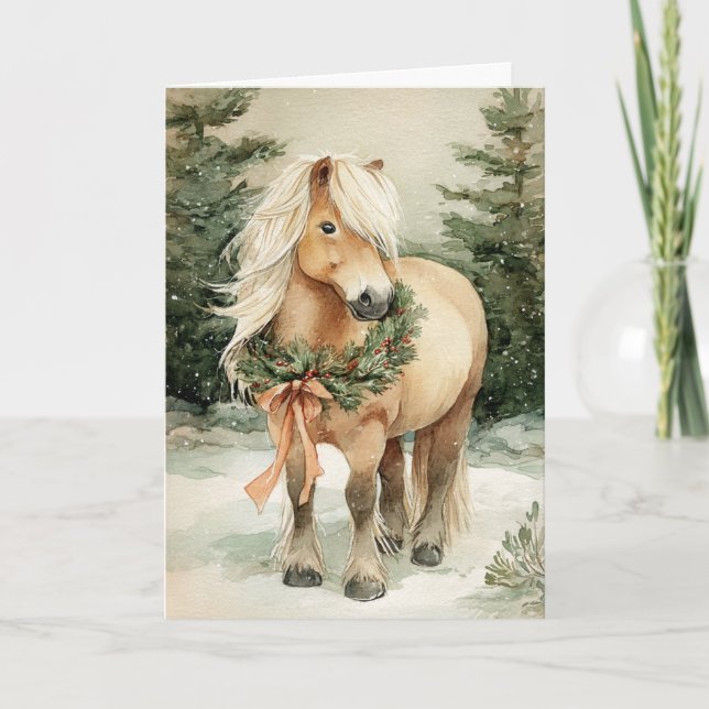 Christmas Dreams Holiday Card (Front)