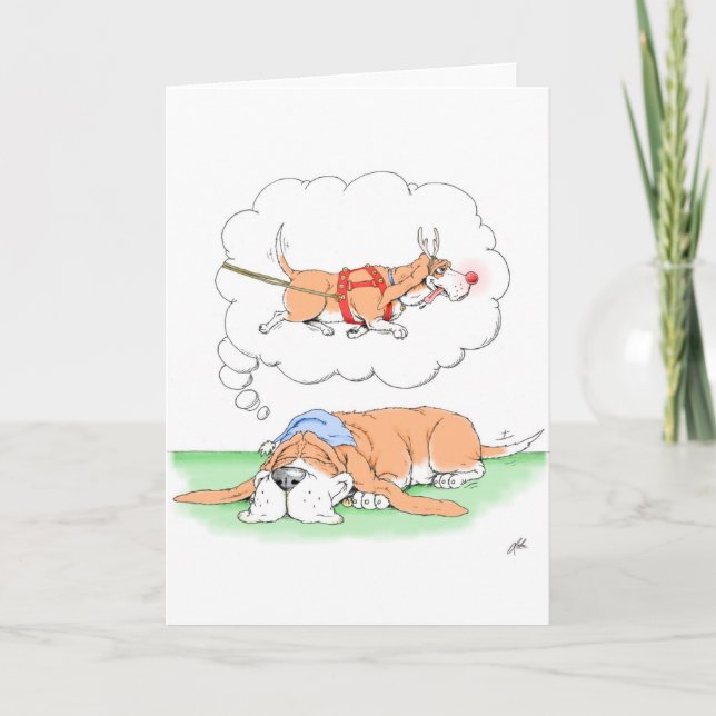 Christmas Dreams Holiday Card (Front)