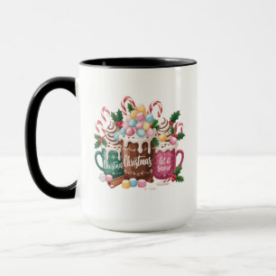 Christmas Drinks Pink Coquette Gingerbread Coffee  Mug