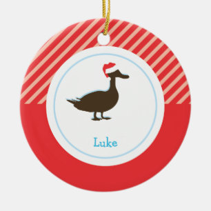 Christmas Duck   Holiday Ornaments