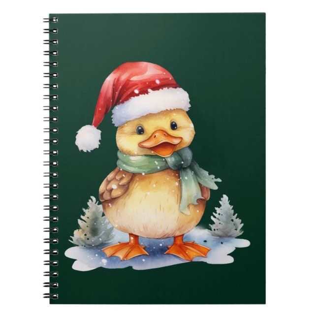 Christmas Duck Notebook (Front)