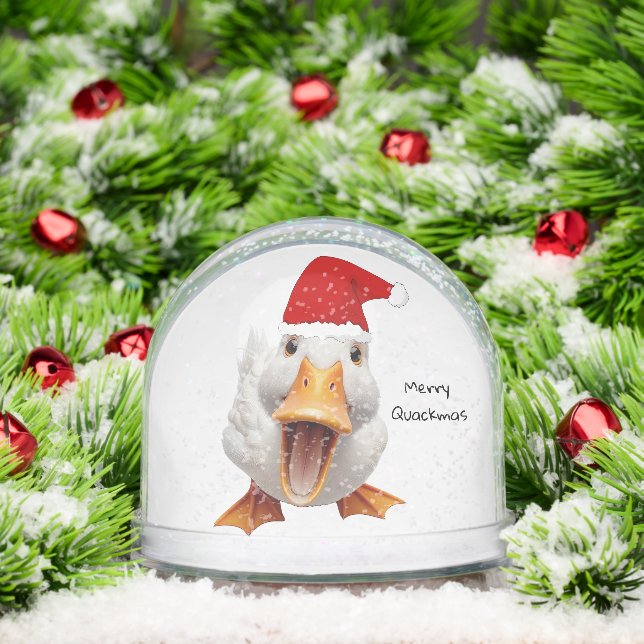 Christmas Duck Snow Globe (Christmas)