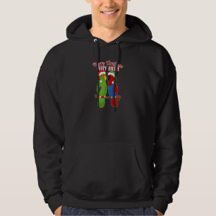 Christmas Eclectus parrot for bird Hoodie