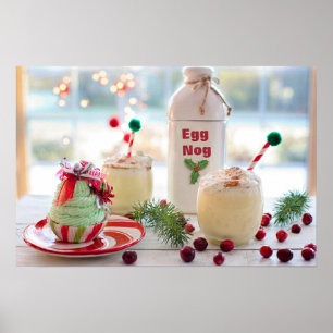 CHRISTMAS EGGNOG  POSTER