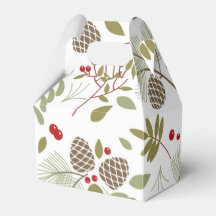 Christmas, elegant, winter. gift box