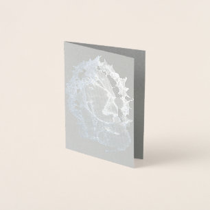 Christmas Elephant Foil Card