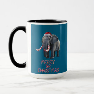 Christmas Elephant Mug