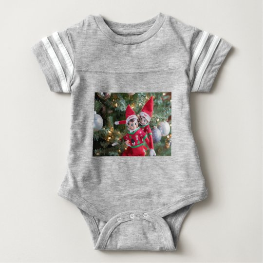 Christmas Elf Baby Bodysuit