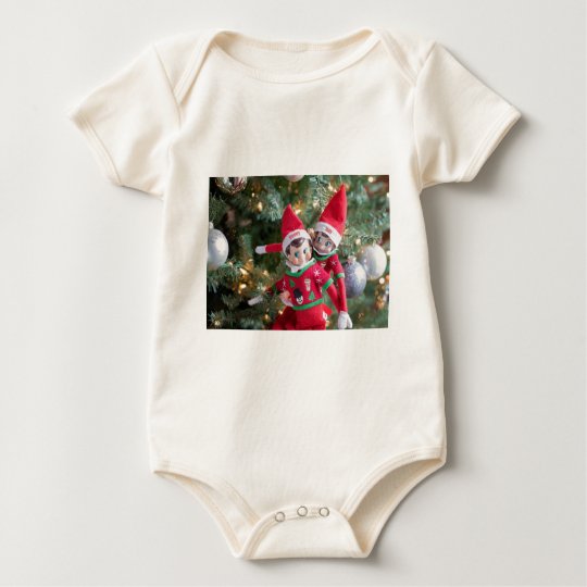 Christmas Elf Baby Bodysuit