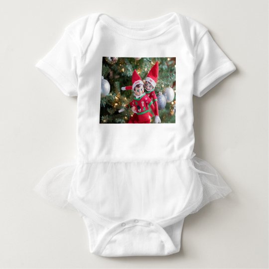 Christmas Elf Baby Bodysuit