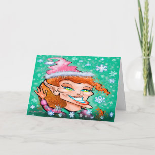 Christmas Elf Card
