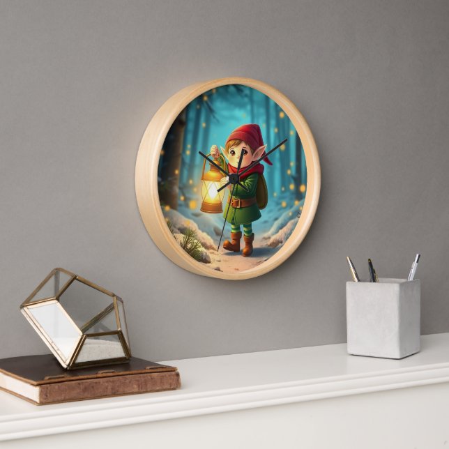 Christmas elf clock (Office)