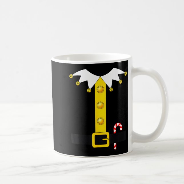 Christmas Elf Costume  Coffee Mug (Right)