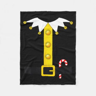 Christmas Elf Costume  Fleece Blanket
