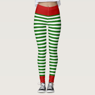 Christmas Elf Costume Leggings