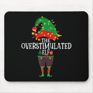 Christmas Elf Family Matching Group The Elf Overst Mouse Pad