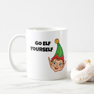 Christmas Elf, Go Elf Yourself Coffee Mug