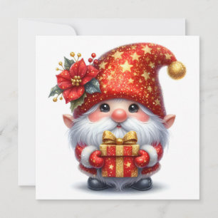 Christmas Elf Greeting Card