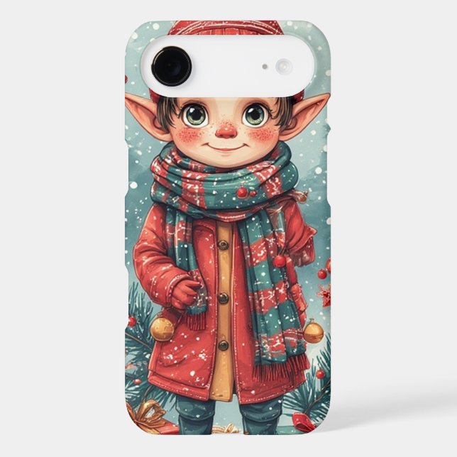 Christmas Elf iPhone / iPad case (Verso)