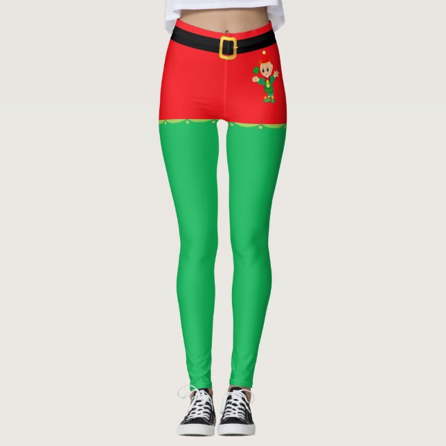 Christmas Elf leggings (Front)