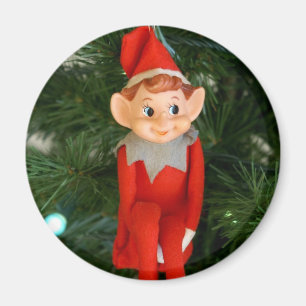 Christmas Elf Magnet