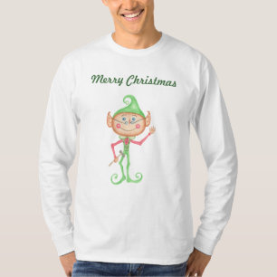 Christmas Elf Merry Christmas T-Shirt