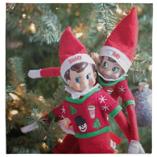 Christmas Elf Napkin