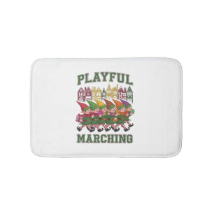 Christmas Elf Parade Bath Mat