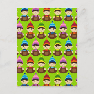 Christmas Elf Repeat Postcard