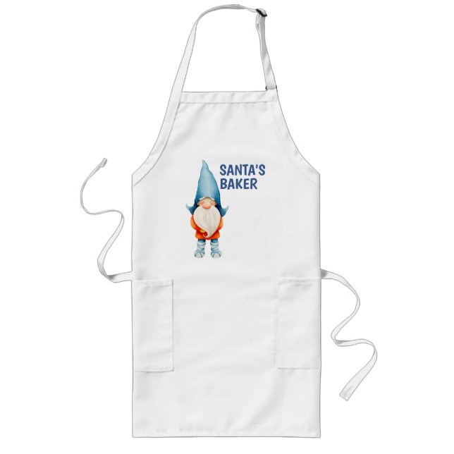 Christmas Elf, Santa's Baker Christmas Apron (Front)