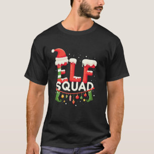 Christmas Elf Squad Family Matching Xmas Party Chr T-Shirt