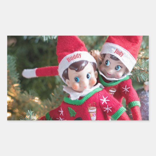 Christmas Elf Sticker