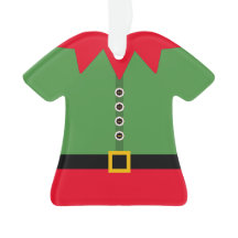 Christmas Elf Suit Figurine Personalized