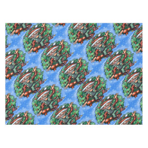 Christmas Elf Tablecloth