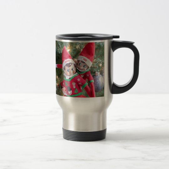 Christmas Elf Travel Mug