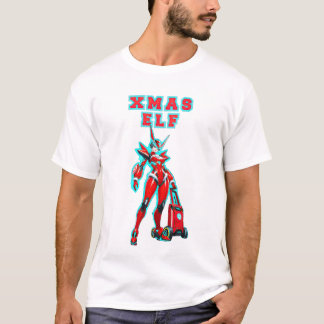 Christmas Elf Warrior: Defender of the North Pole T-Shirt