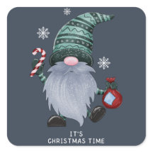 Christmas Elf with hat Sticker