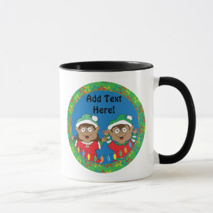 Christmas Elves of Colour Mug