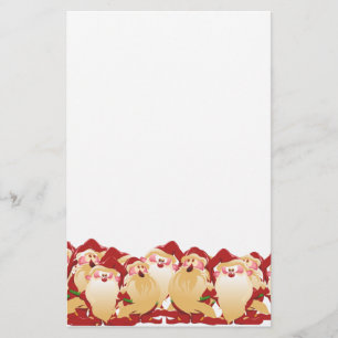 Christmas Elves Stationery
