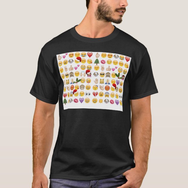 christmas emojis T-Shirt (Front)