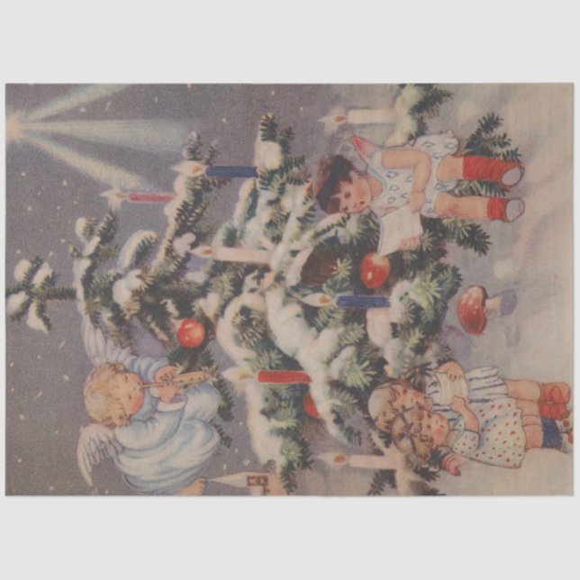 Christmas Emphera Series Design 1 Tissue Paper (Front)