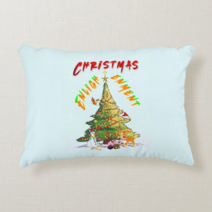 Christmas Enlightenment Accent Pillow
