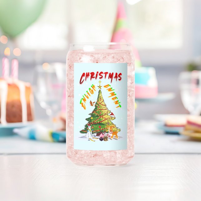 Christmas Enlightenment Can Glass (Insitu (Birthday))