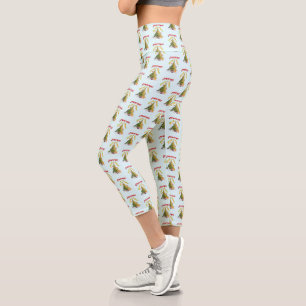 Christmas Enlightenment Capri Leggings